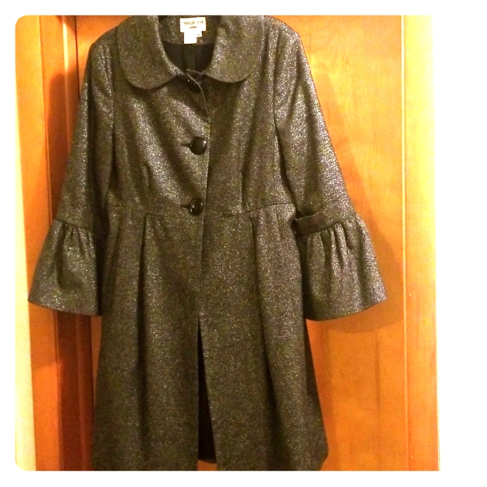 Charles Grey silver/black shimmer jacket